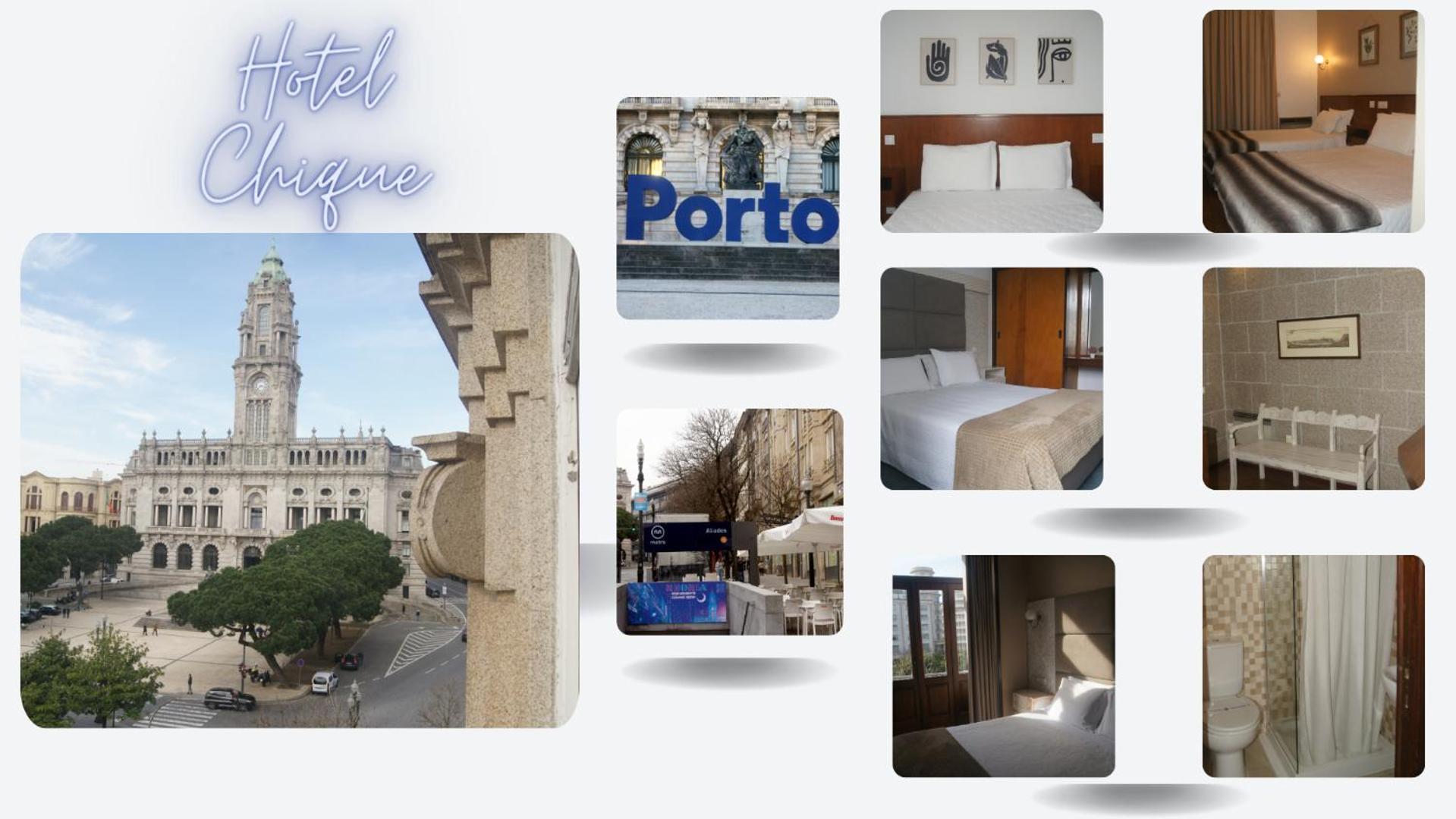 פורטו Hotel Chique Aliados מראה חיצוני תמונה